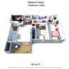 The Belmont Stakes: 2 Bed, 1 Bath with Vanity